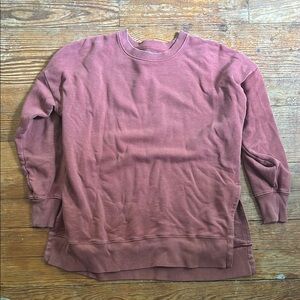 Aerie Maroon Crewneck Sweatshirt
